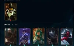 CONTA DIAMANTE 4 SMURF, VARIAS SKINS