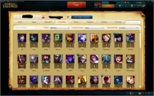 acc GOLD 3, 9 skins, 4 pgs d runas - League of Legends