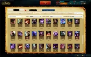 acc GOLD 3, 9 skins, 4 pgs d runas - League of Legends