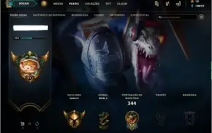 Conta League of Legends OURO IV
