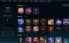 Conta League of Legends OURO IV