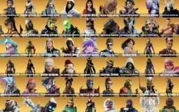 Fortnite caveirao roxo+Renegade+Wonder+machado minty+machado
