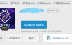CONTA LOL - DIAMANTE 4 SEASON PASSADA - 137 SKINS