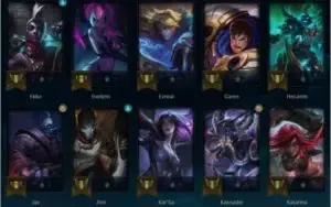 Conta lol platina 1
