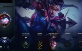 Conta lol platina 1