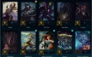 Conta lol platina 1