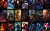 Conta borda diamante 80 champs 42 skins.