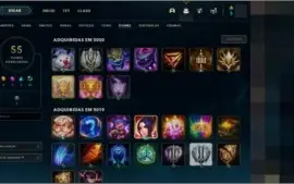 CONTA DE LOL|GOLD 3|LEVEL 60 |ACOMPANHA EMAIL DE CRIAÇÃO