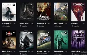 MUITO BARATO Conta Epic Games com 47 jogos incluindo CAROS