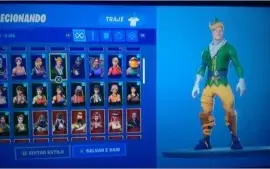 Conta de fortnite com 150 Skins