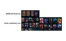 Conta De Lol + Valorant (Muitas Skins)