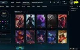 Conta lol gold 2, todos campeões e 104 skins