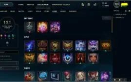 Conta lol gold 2, todos campeões e 104 skins
