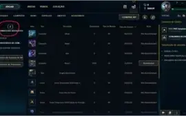 Conta lv 88, 20 skins, 30k+ de essencia, 53 campeões