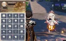 conta genshin impact AR58 ✨ zhongli, albedo, eula e mais!