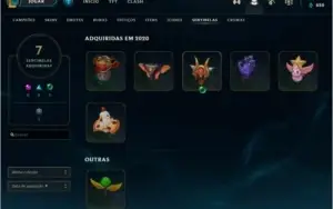 * CONTA DE LOL COM SKINS MUITO BOAS + CONTA DE FALL GUYS *