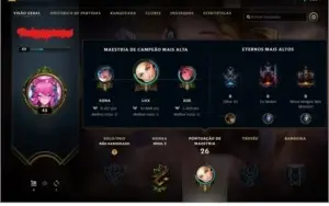 * CONTA DE LOL COM SKINS MUITO BOAS + CONTA DE FALL GUYS *