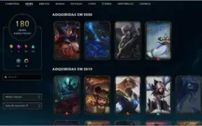 Conta Diamante IV  no League Of Legends