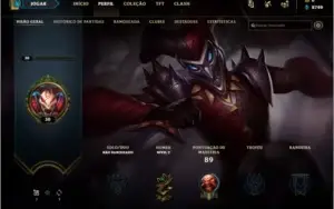 CONTA UNRANKED LVL 30 SMURF