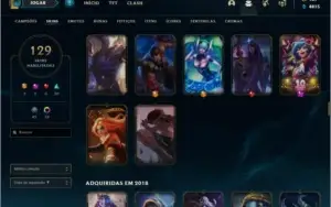 CONTA IMPECÁVEL DE LEAGUE OF LEGENDS - PROMOÇÃO