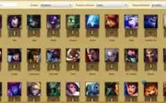 Conta League of Legends Prata 116 Champions + 109 Skins