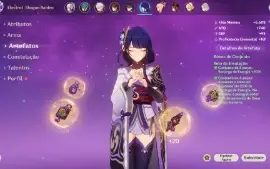 GENSHIN IMPACT - AR58, 26T5, Kazuha, Zhongli, Ayaka, Furina,