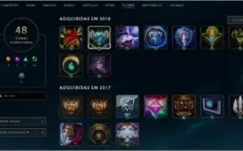 Conta de League of Legends