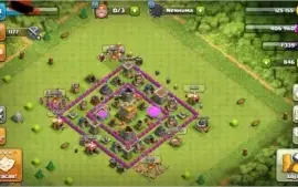 Conta Clash of Clans CV 7 com 846 gemas