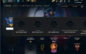 Unranked com TODOS os champs e 185 Skins ( ADC / SUP )