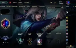 Conta avaliada em 2,280 LOL