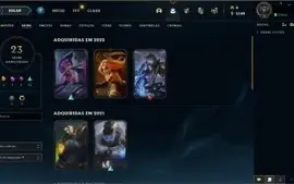 Conta Ouro 3 - 23 Skins  / 49 Campeões