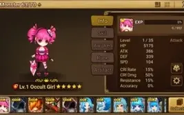 Reroll Summoners War lvl10 com Rica + Carcano