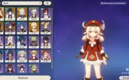 Ar 44 Klee, Yelan, Albedo, Tighnari, Mona