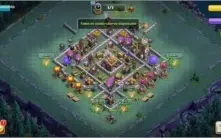 CV 13 CLASH OF CLANS COM 6 CONSTRUTORES TOPPER!