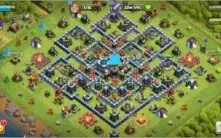 CV 13 CLASH OF CLANS COM 6 CONSTRUTORES TOPPER!