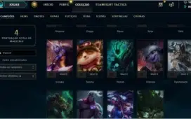 Conta Lol Unranked 29 Campeoes 10 Skin