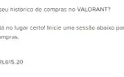 Conta Valorant 600 Reais gastos IIFULL ACESSOII