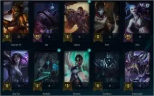 Acc lol, diamante 4