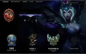 Conta lol - Platina, todos os campeões, 75 skins
