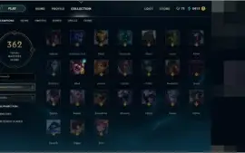 CONTA DE LEAGUE OF LEGENDS