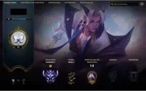 Conta League of Legends Diamante 1