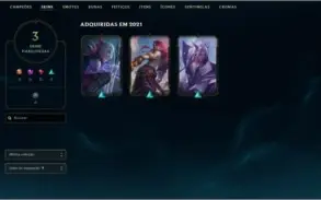 Conta League of Legends Diamante 1