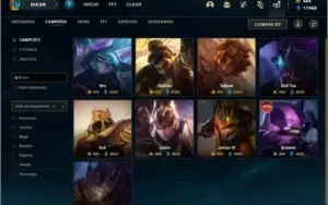 Conta diamante 1 com 155 champs e 132 skins + 1 Prestigio