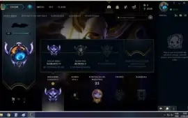 Conta lol diamante 4 65% Win Rate