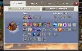 Clesh of clans vc 10 não tá full