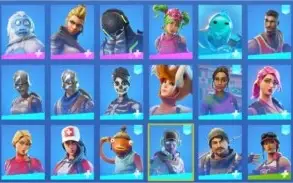 CONTA FORTNITE SEASON 1! (CAVALEIRO NEGRO)