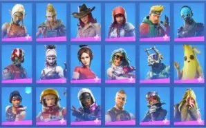 CONTA FORTNITE SEASON 1! (CAVALEIRO NEGRO)