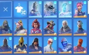 CONTA FORTNITE SEASON 1! (CAVALEIRO NEGRO)