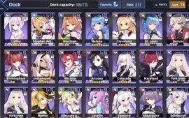 [Global] AzurLane LVL75 Ibuki 2D Skin + Various SSR Ships