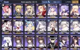 [Global] AzurLane LVL75 Ibuki 2D Skin + Various SSR Ships